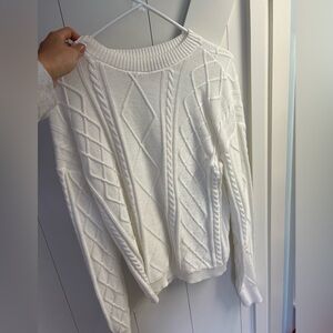 edikted white sweater